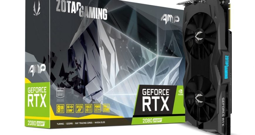 ZOTAC GEFORCE RTX 2080 SUPER AMP graphics cards