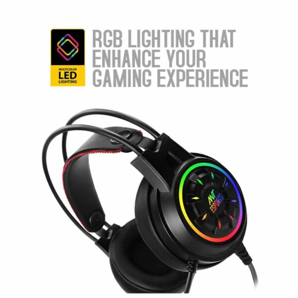 ANT ESPORTS H707 HD RGB LED GAMING HEADSET 2