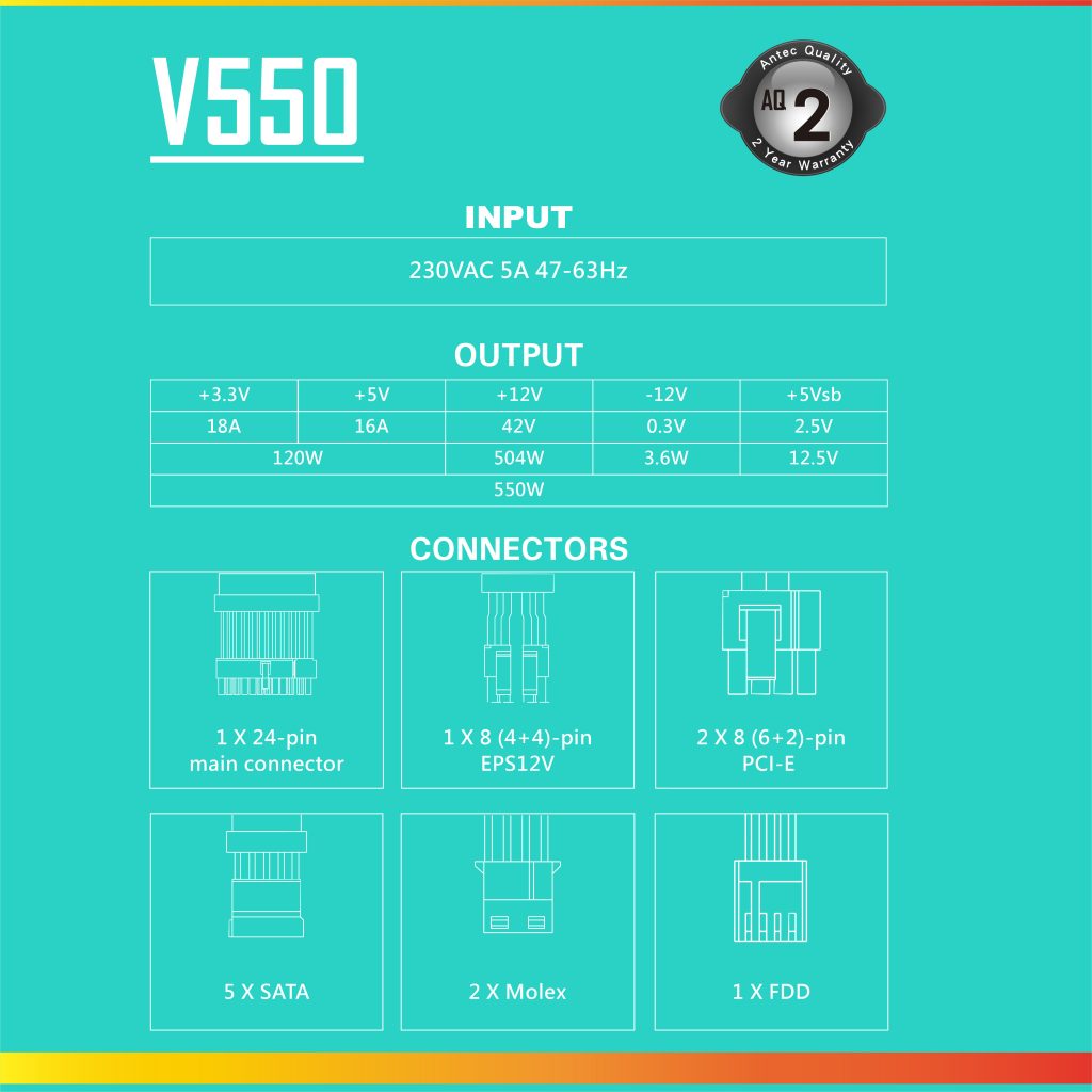 Atom V 550 A Image