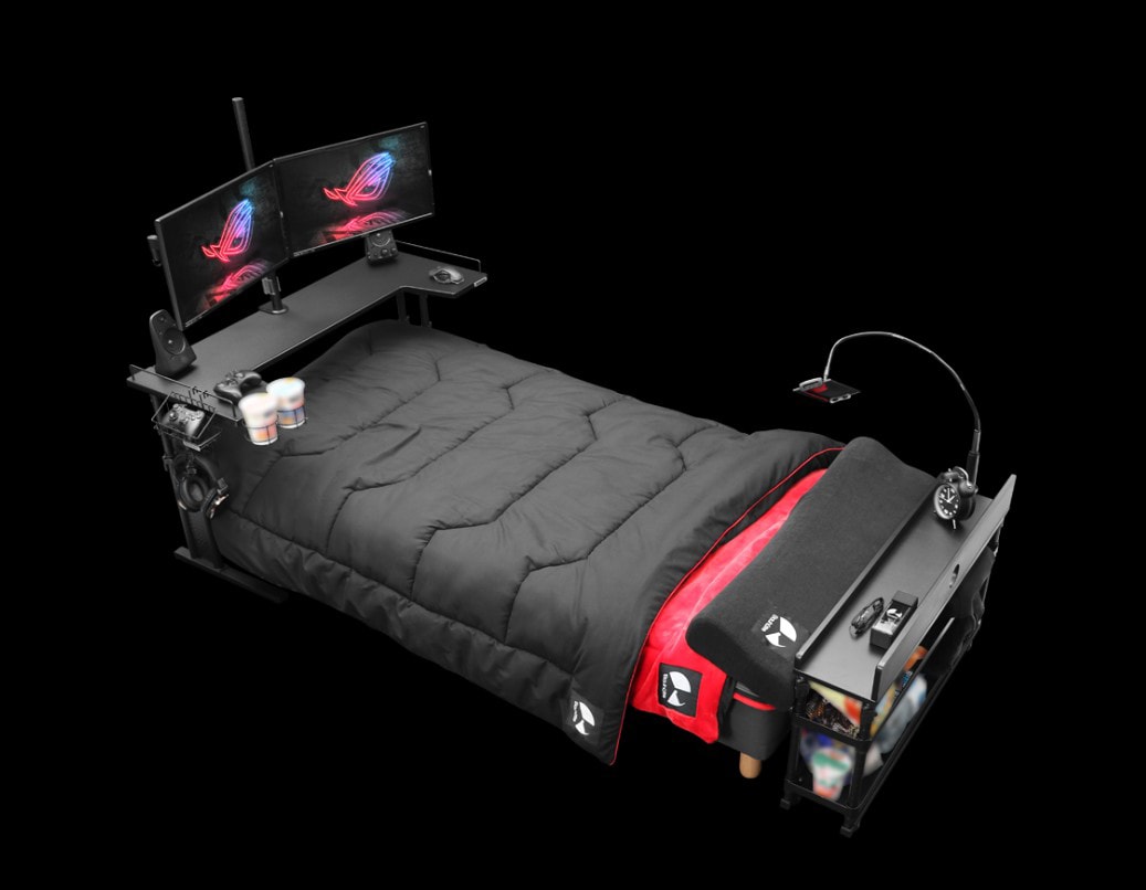 the gaming bed