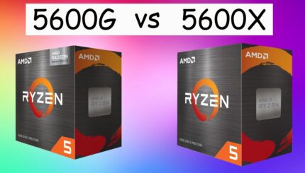 AMD Ryzen 5 5600G vs 5600X