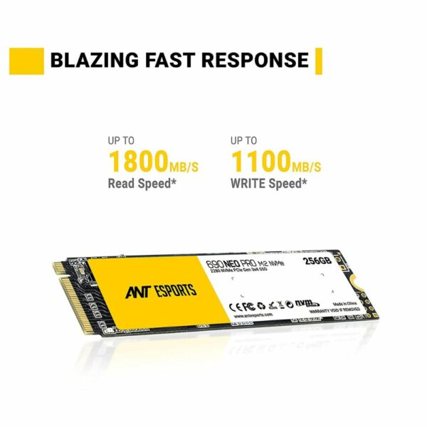 ANT ESPORTS 690 NEO PRO 256GB M 2 NVMe 2