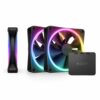 NZXT F120 RGB BLACK DUO TRIPLE PACK