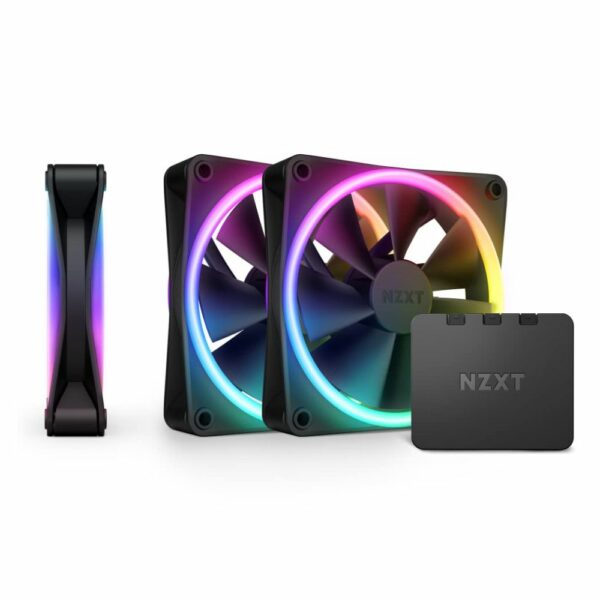 NZXT F120 RGB BLACK DUO TRIPLE PACK