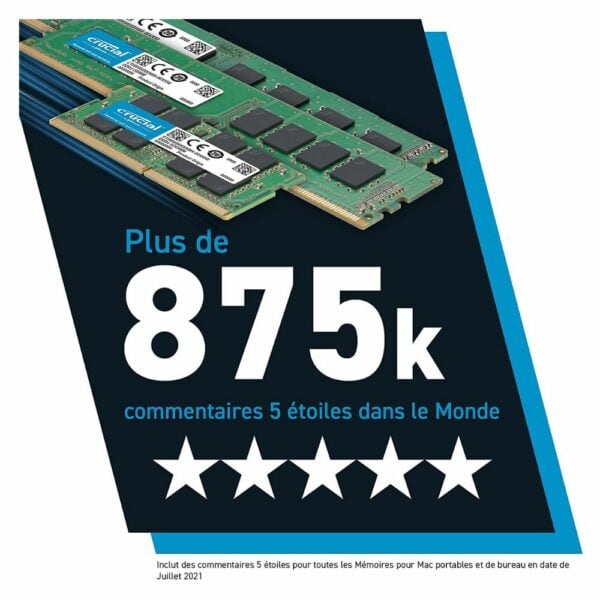 CRUCIAL 16GB 2666MHz DDR4 UDIMM 1