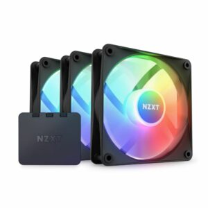 NZXT F120 RGB CORE TRIPLE PACK BLACK