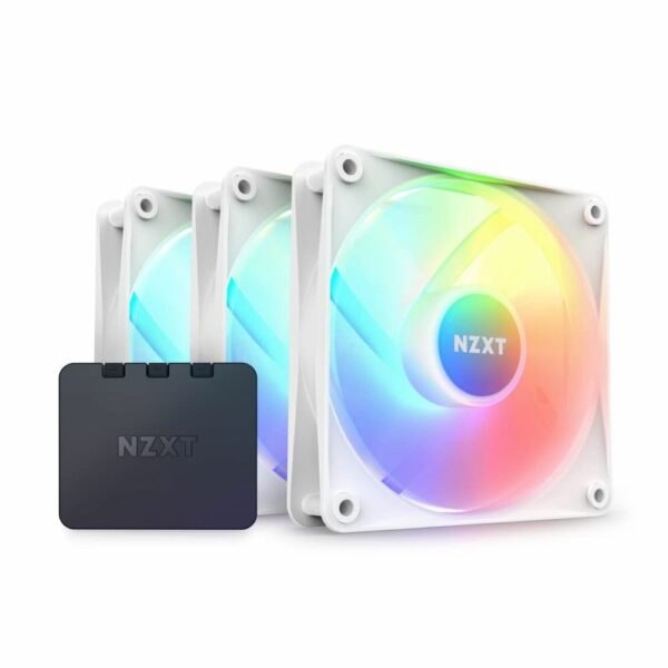 NZXT F120 RGB CORE TRIPLE PACK WHITE